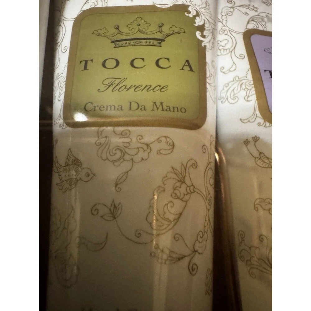 NIB TOCCA Crema Veloce Hand Cream Set 3 Pcs Colette Florence Cleopatra-Sealed